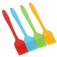 Good quality factory directly type kitchen basting brush food grade silicone baking tools oil pastry cooking